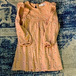 Zara girls long sleeve dress.